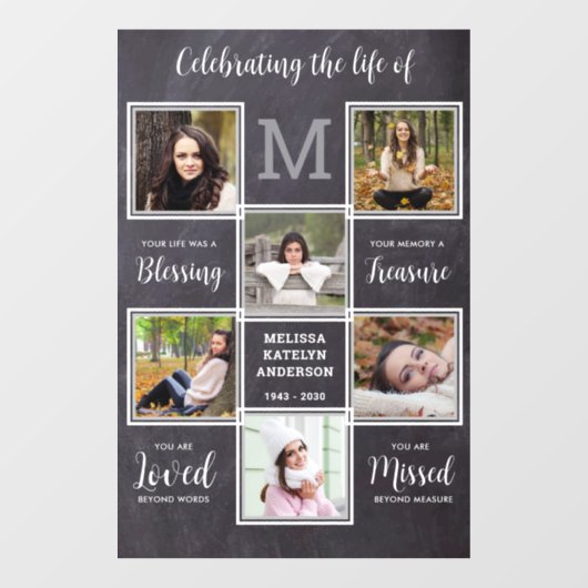 素朴お祝い記念撮ユニーク影6枚 ウィンドウサイン (シート)