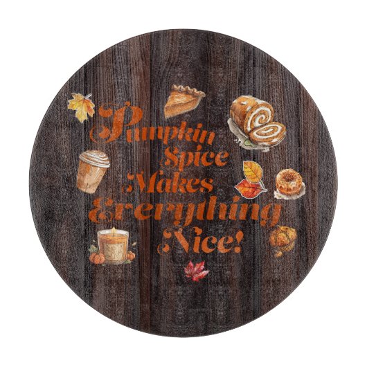 素朴かぼちゃの香辛料が美味しい カッティングボード (正面)