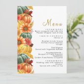 素朴かぼちゃ&フラワー結婚ズメニュー メニュー (スタンド正面)