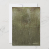 素朴さくらんぼフローラ結婚の4.5インチx 6.25インチ 招待状 (裏面)