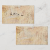 素朴さくらんぼブロッサム結婚のゲストエスコートカード プレイスカード (正面/裏面)