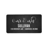 素朴さんとMrs Scriptの住所 シール (正面)