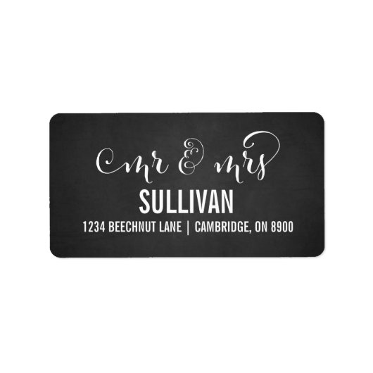 素朴さんとMrs Scriptの住所 シール (正面)