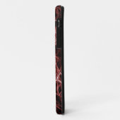 素朴でもつれたワイヤーの赤い絡み合ったネットワーク Case-Mate iPhoneケース (裏面/左)