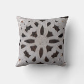 素朴でエレガントで旧式な錬鉄の枕 クッション (裏面)