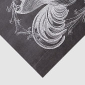 素朴でシックな黒板フランスの田舎者 薄葉紙 (詳細)