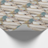 素朴でフランスのなチーズ選択 ラッピングペーパー (角)