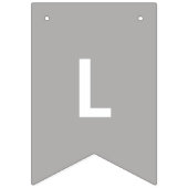 素朴で小さい人のパーティーの旗 バンティングフラッグ (第3の旗)