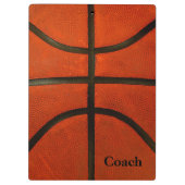 素朴で擦り切れたなバスケットボール クリップボード (裏面)