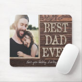 素朴で最も最高のなパパの誕生日の写真 マウスパッド (マウス)
