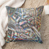 素朴で派手なカラフルストロークの混乱 クッション (ブランケット)