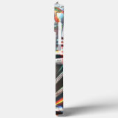 素朴で派手なカラフルストロークの混乱 Case-Mate iPhoneケース (裏面 / 左)