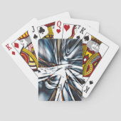 素朴で派手な切り抜きとストロークのラッシング トランプ (裏面)