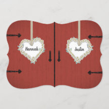 素朴で赤い納屋およびデイジーの国の結婚式