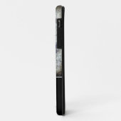 素朴なひまわり蝶の儚いモノグラム Case-Mate iPhoneケース (裏面/左)