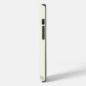 素朴なひまわり ユーカリ 緑の装飾 オーダーメイド Case-Mate iPhoneケース (裏面 / 左)