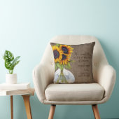 素朴なひまわり ヴァセ ブルジョワ ウェディング デート クッション (椅子)