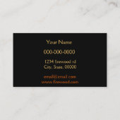 素朴なまきワゴン-販売のためのまき 名刺 (裏面)