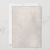 素朴なわにワニの誕生日の招待 招待状 (裏面)