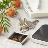 素朴なインテリア キーホルダー (側面)