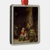 素朴なインテリア メタルオーナメント (右)