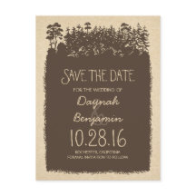 素朴なウッドランドの木々は日付はがきを除く