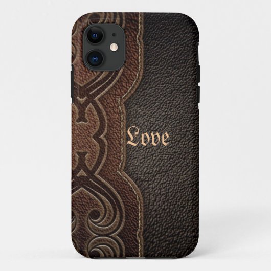 素朴なカウボーイのファッションの茶色の西欧諸国 Case-Mate iPhoneケース (裏面)