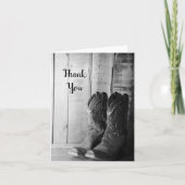 素朴なカウボーイブーツ カントリーウェスタン 感謝 (正面)