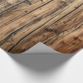 素朴なカシ木包装紙 ラッピングペーパー (角)