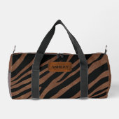 素朴なカスタム革効果バタフライ ダッフルバッグ (裏面)