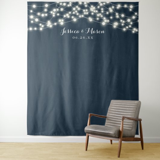 素朴なカントリーウェディングバックドロップ写真撮影用ライト タペストリー (インサイチュ)