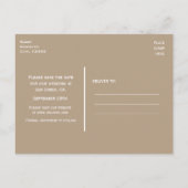 素朴なカントリー スター ライトの節約日 ポストカード (裏面)