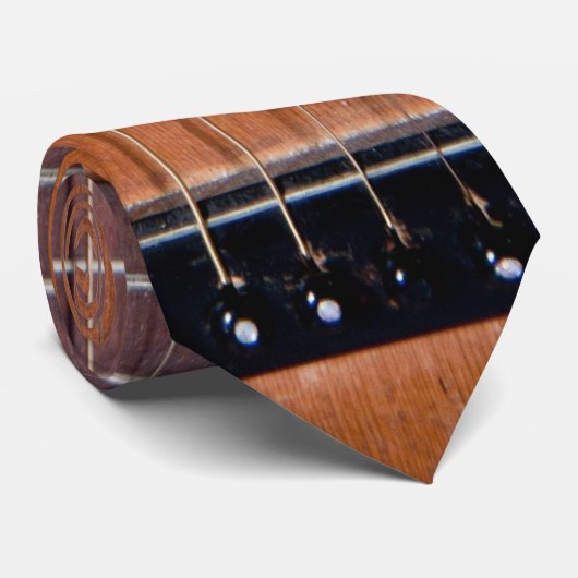 素朴なギター ネクタイ (ロール)