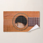 素朴なギター ハンドタオル (ハンドタオル)