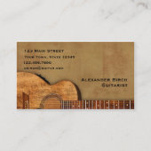 素朴なギター 名刺 (正面)