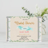 素朴なギリシャ風テーマパーティーの招待状 招待状 (スタンド正面)