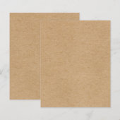 素朴なクラフト感覚のシンプルでおしゃれなボヘミアンスタイル (正面/裏面)