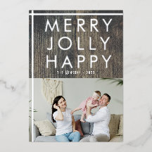 素朴なクリスマスの家族写真