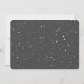 素朴なクリスマスホリデー木製ピンポスター写真 シーズンカード (裏面)