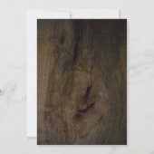 素朴なクリスマス ライト 4 枚の写真のコラージュ シーズンカード (裏面)