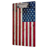 素朴なクールで動揺してな米国旗木 クリップボード (左)