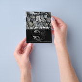 素朴なグランジ石工業者建築 チラシ (手)