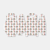 素朴なコーポレートビジネスロゴのクリスマス フェイバーボックス (折り畳みなし)