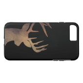 素朴なシカの頭部の携帯電話の箱 Case-Mate iPhoneケース (裏面(横))