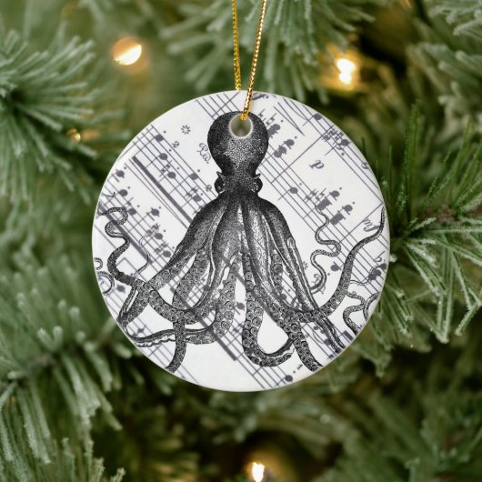 素朴なスチームパンク航海のモダンヴィンテージ セラミックオーナメント (ツリー)