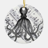 素朴なスチームパンク航海のモダンヴィンテージ セラミックオーナメント (正面)