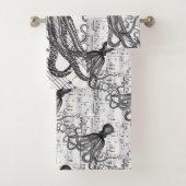 素朴なスチームパンク航海のモダンヴィンテージ バスタオルセット (インサイチュ)