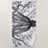 素朴なスチームパンク航海のモダンヴィンテージ ビーチタオル (正面)