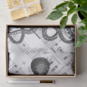 素朴なスチームパンク航海のモダンヴィンテージ 薄葉紙 (ギフト)