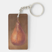 素朴なスポーツ箱| キーホルダー (裏面)